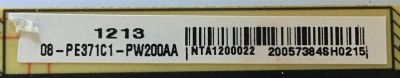 FUENTE DE PODER TCL / 08-PE371C1-PW200AA / 40-E371C0-PWH1XG / PE371C0 / PANEL LVF420AUTM E25 V1 / MODELO LE42FHDE5300TAAA - Imagen 4