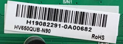 MAIN VIZIO 4K ULTRA HD SMAR TV / 21201-01873 / T.MT5597.U768 / HV650QUB-N90 / PANEL BOEI650WQ1_H / MODELO M656-G4 LBNFQOAV - Imagen 4