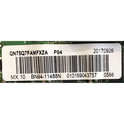 MAIN PARA TV SAMSUNG  / BN94-11488N / BN41-02572A / BN97-12397J / SUSTITUTAS BN94-11487E / BN94-12661D / PANEL CY-QM075FLAV2H / DISPLAY T750QVR02.0 / BN96-41887A / MODELOS QN75Q7FAMFXZA AA01 / QN75Q9FAMFXZA AA01 / QN75Q7FAMFXZX - Imagen 2