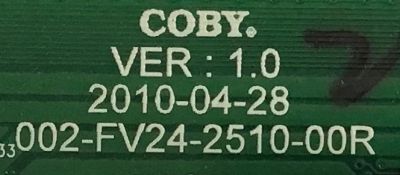 MAIN COBY / 002-FV24-2510-00R / 002-FV24-2510-00R / PANEL CLAA215FA01 / MODELO TLFDVD2295 - Imagen 2