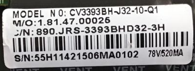 MAIN FUENTE (COMBO) / SIGCUS  / 55H1142 / CV3393BH-J32 / 1.81.47.00025 / PANEL T420QVN01.0 / MODELO SGC42E - Imagen 2
