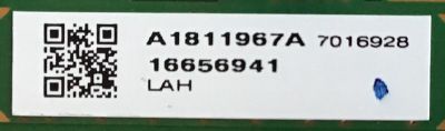T-CON SONY / A-1811-967-A / 1-884-050-11 / A-1811-967-A / 173253811 / PANEL FDHY600LT01 / MODELO KDL-60NX720 - Imagen 3