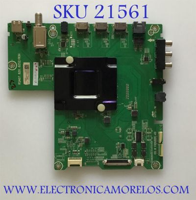 MAIN PARA TV HISENSE·ROKU TV 4K·UHD·HDR / NUMERO DE PARTE 248100 / RSAG7.820.8252/ROH / 248097 / HU58A6100UWR(0012) / PANEL'S HD580S1U03-L1\S1\GM\ROH / HD580S1U03-L1 / HD580S1U03-L1\S1\GM\ROH / DISPLAY V580DJ4-QE1 REV.C2 / MODELO 58R6E 58A6100UWR