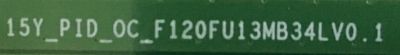 T-CON SAMSUNG / LJ94-33448H / 15Y_PID_0C_F120FU13MB34LV0.1 / PANEL CY-LN046CGLVZH / MODELO LH46OMNSLGB/ZA - Imagen 2