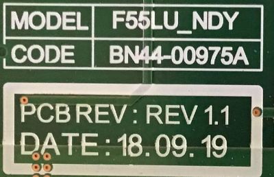 LED DRIVER SAMSUNG / BN44-00975A / F55LU_NDY / BN4400975A / PANEL CY-LN046CGLVZH / MODELO LH46OMNSLGB/ZA - Imagen 2