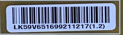 FUENTE DE PODER PARA TV LG / NUMERO DE PARTE EAY65169921 / 65169921 / EAX68248021 / PANEL NC650EQH-AAHH1 / NC650EQG / MODELOS 65NANO81ANA / 65SM8100AUA / 65SM8600PUA / 65NANO81ANA.BUSFLOR / 65SM8100AUA.BUSYLJR / 65SM8600PUA.BUSYLOR / 65NANO81ANA.BUSTROL - Imagen 2
