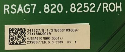 MAIN SHARP / 241327 / RSAG7.820.8252/ROH / 239887 / PANEL HD650S1U71-L1\S0\GM\ROH / MODELO LC-65Q7330U / LC-65Q7300U - Imagen 3