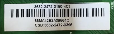 MAIN VIZIO / 3632-2472-0150 / 0171-2271-5254 / 3632-2472-0395 / MODELOS E320I-B0 LAQRPKCQ / E320I-B0 LAURPKCQ / E320I-B0 LATRPKCQ - Imagen 2
