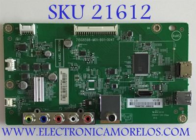 MAIN LG / XICB01S001 / 715G8598-M01-B01-004T / (X)XICB01S00103SX / T34867302 / 34867302 / MODELO 32"