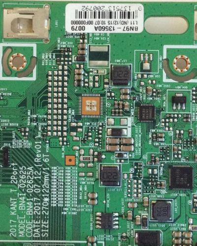 T-CON SAMSUNG / BN95-04573A / BN97-13560A / BN41-02625A / PANEL CY-KM075FLLVDH / MODELOS UN75MU800DFXZA FE05 / UN75MU800DFXZA FA02 / UN75MU8000FXZA FC05 / UN75MU800DFXZA - Imagen 2