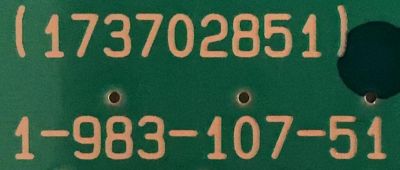 LED DRIVER SONY / A5000395A / 1-983-107-51 / 173702851 / PANEL YD8F009DND01B / MODELO XBR-65X900F - Imagen 3