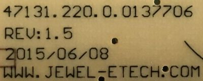 FUENTE DE PODER SHARP / RDENC1036MPP1 / JSD20283-003A / PANEL R1JE800D3GW75 / MODELO  - Imagen 3