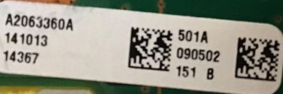 TARJETA TUNER DE A/V SONY / A-2063-306-A / 1-894-336-11 / 173543311 / A2063360A / PANEL SYV6535 / MODELOS XBR-65X850B / XBR-70X850B / XBR-55X850B / XBR-85X950B / XBR-49X850B / XBR-79X900B - Imagen 2