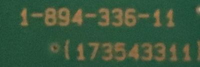 TARJETA TUNER DE A/V SONY / A-2063-306-A / 1-894-336-11 / 173543311 / A2063360A / PANEL SYV6535 / MODELOS XBR-65X850B / XBR-70X850B / XBR-55X850B / XBR-85X950B / XBR-49X850B / XBR-79X900B - Imagen 3