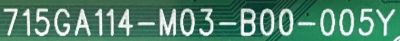 MAIN VIZIO / 756TXJCB0QK019 / 715GA114-M03-B00-005Y / (X)XJCB0QK019020X / BPRITIKA4 / PANEL TPT650UA-QVN07.U REV:S900C / DISPLAY T650QVN07.9 / MODELOS M658-G1 LTCWYH / M658-G1 LTMWYH - Imagen 3