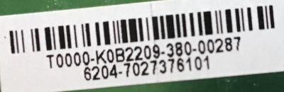 FUENTE DE PODER AOC / 6204-7027376101 / JC279XX61UA / 2202145002P / PANEL M270H1-L01 Rev.C3 / MODELO LC27H060 - Imagen 3