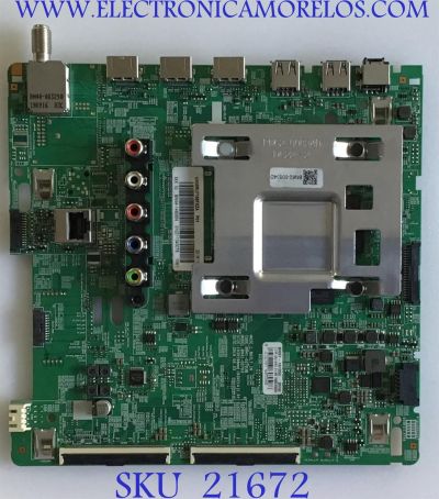 MAIN SAMSUNG UHD PLANO SMART TV 4K CON HDR / BN94-14806N / BN97-16195E / BN41-02703B / PANEL CY-NN055HGLV2H / MODELO UN55RU7100FXZA FA01