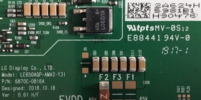 T-CON SONY / 6871L-5981B / 6870-0816A / PANEL LE550AQP (AM)(A2) / MODELO XBR-55A8G - Imagen 2