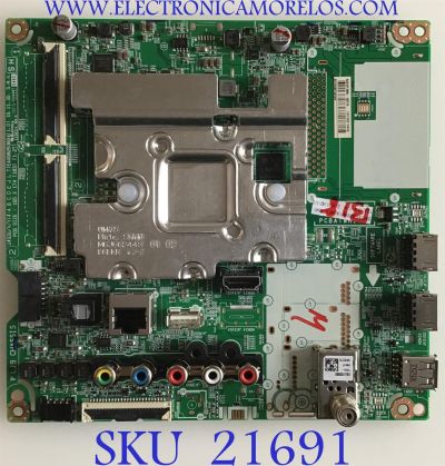 MAIN PARA TV LG 4K·UHD·HDR / NUMERO DE PARTE EBT66213402 / EAX68253604 / EAX68253605 / EAX68253604(1.0) / EAX68253605(1.1) / PANEL NC650DQG-ABGX5 / MODELOS 65UM6900PUA / 65UM6900PUA.BUSGLKR / 65UM6900PUA.BUSGLJR / 65UM6900PUA.BUSGLOR / 65UM6900PUA.BUDGLKR