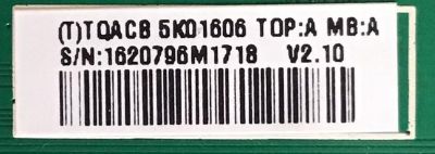 MAIN LG / CBPFTQACB5K016 / 715G4056-M01-000-004L / TQACB5K016 / TQACB5K01606 / PANEL LC320EUH (SC)(A1) / MODELO M320VT  LTKNHNAL - Imagen 2