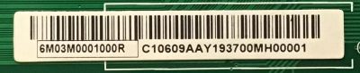 MAIN VIZIO / 6M03M0001000R / TE.MT5597.EC762 / 6M03M0000X00R / PANEL V400DJ2-D03 REV.C1 / MODELO V405-G9 LINIYALV - Imagen 2