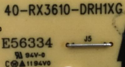 MODULO PARA LED SHARP / 40-RX3610-DRH1XG / CCP-508 / E56334 / PANEL LVW320AUDX E1 V1 / MODELO LC-32LE450U - Imagen 2