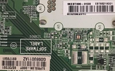 MAIN LG CLASS 4K SMART UHD TV / EBT66218001 / 65737201 / 89179501 / EAX68785004 (1.0) / PANEL NC750DQF-AAHR1 / MODELO 75UM8070PUA.AUSYLOR - Imagen 2