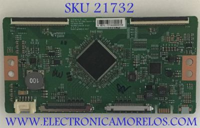T-CON PARA TV LG / NUMERO DE PARTE 1771A / 6871L-1771A / 6870C-0821B / PANEL NC750DQF-AAHR1 / MODELOS 75UM8070PUA / 75UM8070PUA.AUSYLOR / 75UM8070PUA.BUSYLOR
