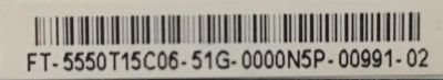 T-CON SEIKI / 55.50T15.C06 / T500HVD02.0 / 5550T15C06 / 50T10-C02 / SUSTITUTAS 55.50T15.C04 / 55.50T15.C07 / PANEL T500HVN07.1 / MODELO SE50FR - Imagen 2