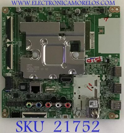 MAIN PARA TV LG 4K·UHD·HDR / NUMERO DE PARTE EBT66124903 / EAX68253605 / 66124903 / EAX68253605(1.1) / PANEL NC650DQG-AAHV3 / MODELOS 65UM7300AUE / 65UM7300AUE.BUSYDKR / 65UM7300AUE.BUSYLOR