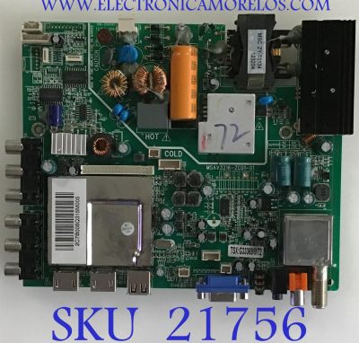 MAIN FUENTE (COMBO) WESTINGHOUSE / 2C.7B006.Q31 / MSAV3216-ZC01-01 / 2C7B006Q31 / 2C7B006Q315M005 / PANEL ST3151A05-1 Ver. 2.1 / DISPLAY HV320WX2-201 / MODELOS EW32S5KW TW-70531-B032D / EW32S5KW TW-70501-P032A