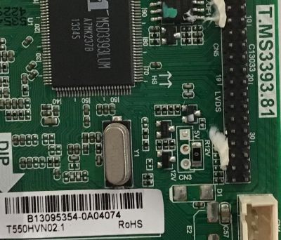 MAIN WESTINGHOUSE / 890-M00-06N28 V.1 / T.MS3393.81 / B13095354 / SY13292-4 / PANEL T550HVN2.1 / MODELOS DWM55F1Y1 TW-75901-C055C  - Imagen 3
