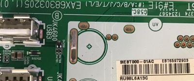 MAIN LG / EBT65972903 / EAX68303205(1.0) / PANEL LE650AQD(EM)(A3) / MODELO OLED65C9AUA BUSYLJR - Imagen 2