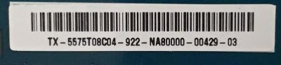 T-CON VIZIO / 55.75T08.C04 / 75T11 C04 CTRL BD / 5575T08C04 / PANEL T750QVF04.3 / MODELOS P759-G1 LTMAYPKV / PX75-G1 LTMAYWKV / PX75-G1 LTMAYWLV / PX75-G1 LTMAYWMV - Imagen 2