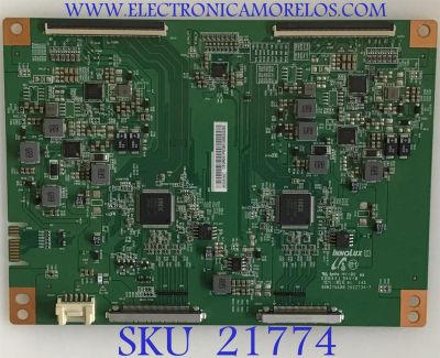T-CON LG / AKCDK1010 / 262ZT34-7 / C5QR05 / B0027W600 / PANEL HC820DQF-VCXR1-211X / MODELO 82UM8070PUA.BUSJLJR