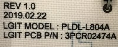 FUENTE DE PODER LG / NUMERO DE PARTE EAY65328601 / LGP82T-19U1 / 65328601 / 3PCR02474A / PANEL HC820DQF-SLXR1-2142 / HC820DQF-VCXR1-211X / MODELOS 82UM8070PUA / 82UM8070PUA.BUSJLJR / 82UN8570PUC / 82UN8570PUC.BUSWLJR - Imagen 3