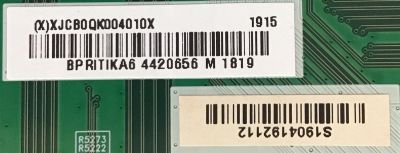 MAIN PARA TV VIZIO / NUMERO DE PARTE 756TXJCB0QK004 / XJCB0QK004 / 715GA075-M01-B00-005K / 756TXJCB0QK0040 / XJCB0QK0040 / PANEL T650QVF09.3 / MODELOS P659-G1 / P659-G1 LTMAYNKV / P659-G1 LTYAYNOW - Imagen 2