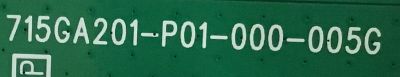 LED DRIVER PARA TV VIZIO / NUMERO DE PARTE LNTVIY122XAD1 / 715GA201-P01-005G / 715GA201-P02-005G / IY122XAD1 / PANEL T650QVF09.3 / MODELOS P659-G1 / P659-G1 LTMAYNKV / P659-G1 LTYAYNOW / P659-G1 LTYAYNOV / P659-G1 LTCAYNMV      - Imagen 3