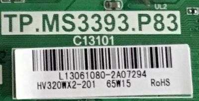 MAIN FUENTE (COMBO) PROSCAN / L13061080 / TP.MS3393.P83 / 142123931007 / T201306002 / PANEL HV320WX2-201 / MODELO PLDV321300 - Imagen 2