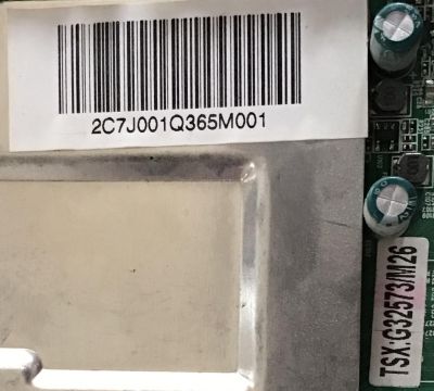 MAIN WESTINGHOUSE / EW37S5KW  / 2C7J001Q / G32573 / PANEL HV365WX2-200 / MODELO EW37S5KW TW-70701-B037A - Imagen 2