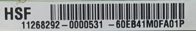 MAIN WESTINGHOUSE / 60.EB41M.0FA / WDE-US-46L / 60EB41M0FA01P / PANEL HV320WZ2-201 / MODELO LD-3265 - Imagen 2