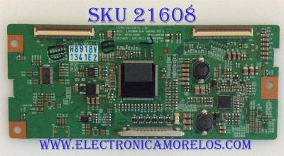 T-CON LG / 6871L-1341E / 6870C-4200C / 1341E / PANEL LC470WUN-(SA)(B1) / MODELOS 47LG50-UG / 4750-UG