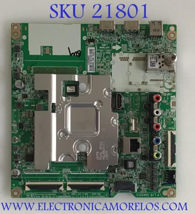 MAIN LG 4K ULTRA HD SMART LED / EBU65348207 / EAX68253604(1.0) / 65348207 / PANEL NC490DGG-AAGX1 / MODELO 49UM7300PUA.BUSYLJM