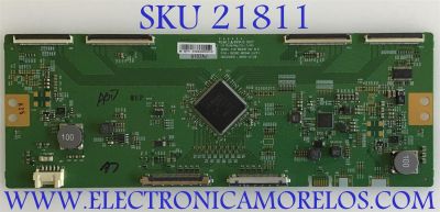 T-CON PARA TV LG NANOCELL SMART TV / NUMERO DE PARTE 6871L-6102A / 6870C-0834A / PANEL´S NC860DQD-AAHH1 / NC860DQD-AAHH5 / MODELOS 86NANO90UNA / 86NAN091ANA / 86SM9070PUA / 86NAN090UNA / 86NAN091ANA / 86NANO90UNA.BUSWLJR / 86NAN091ANA.BUSWLJR