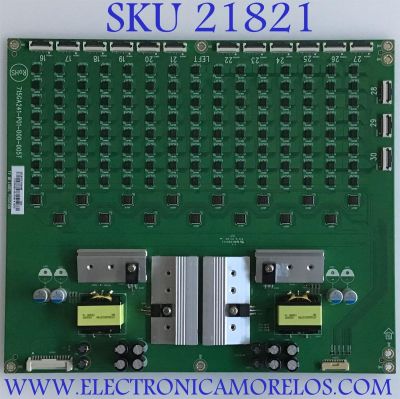 LED DRIVER  VIZIO / LNTVIT12ZAAB3 / 715GA241-P01-000-005T / (X)LNTVIT12ZAAB3 / MODELOS PX75-G1 LTYAYWMV / PX75-G1 LTMAYWLV / PX75-G1 LTMAYWMV