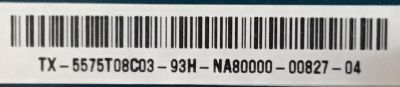 T-CON VIZIO / 55.75T08.C03 / 75T11 C04 CTRL BD / 5575T08C03 / PANEL T750QVF04.2 / MODELO PX75-G1 LTYAYWMV - Imagen 2