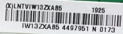 LED DRIVER / LNTVIW13ZXAB5 / 715GA159-P02-000-005G / PANEL TPT550U1-QVN05.U /TPT550U1-QVN05.U REV:S5DB1C / MODELOS M558-G1 LTMWYGLV / M558-G1 LTMWYGKV / M558-G1 LTCWYGNW  - Imagen 3