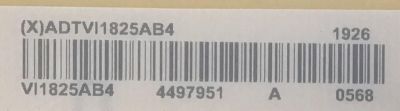 FUENTE DE PODER / ADTVI1825AB4 / 715GA120-P01-000-003M / PANEL TPT550U1-QVN05.U / MODELOS M558-G1 LTMWYGLV / M558-G1 LTMWYGKV - Imagen 2