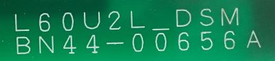FUENTE DE PODER PARA TV SAMSUNG / NUMERO DE PARTE BN4400656A / L60U2L_DSM / BN44-00656A / PSLF231U16L / PANEL'S CY-KF6000DL52H / CY-KF600DSLV2H / DISPLAY LSF600HQ01-A01 / MODELOS UN60F8000 / UN60F8000BFXZA TS01 / UN60F8000 / UN60F8000FXZA TS01 - Imagen 2