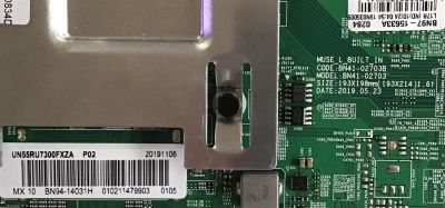 MAIN SAMSUNG UHD CURVED SMART TV 4K / BN94-14031H / BN41-02703B / BN97-15633A / PANEL CY-CN055HGLV9H / MODELO UN55RU7300FXZA FA02 - Imagen 2